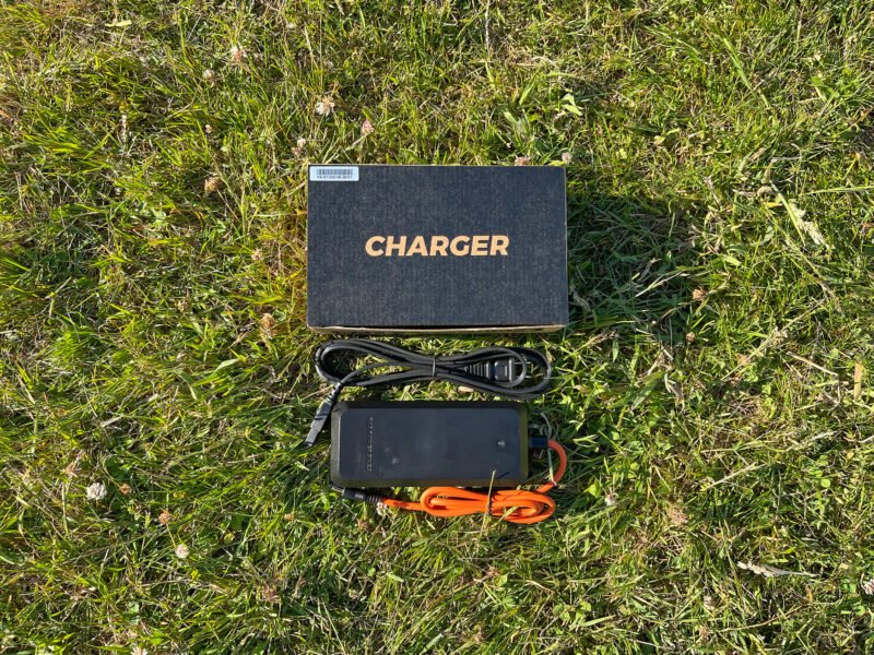 Official charger for the RadRunner 3 Plus removable electric bike battery
