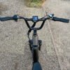 Digital handlebar display panel on the RadRunner 3 Plus electric utility bike