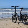 Rear view of the Lectric ONE electric commuter bicycle