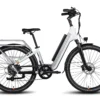 Premium RadCity 5 Plus Step-Thru commuter e-bike with upright riding position and integrated lighting
