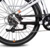 Rear hydraulic brake rotor on the RadCity 5 Plus Step-Thru electric commuter bike