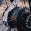 Close-up of the Aventon Sinch.2.5 rear hub motor