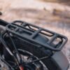 Integrated rear cargo rack on the Aventon Sinch.2.5 folding e-bike
