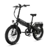 Smart LCD display showing ride information on the Lectric XP4 electric bike