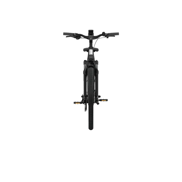 Aventon Level.3 Urban Commuter Aventon Level.3 electric bike riding through a busy urban environment