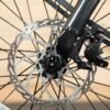 Hydraulic disc brakes on the Lectric ONE electric commuter bike