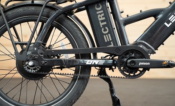 Pinion electronic gearbox on the Lectric ONE electric bike