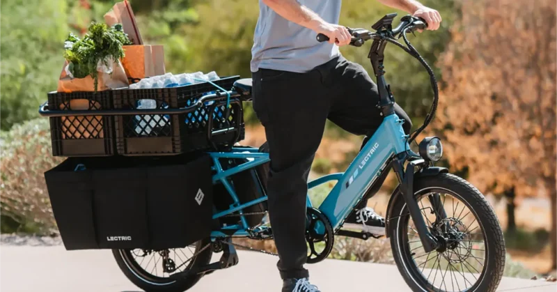 Lectric XPedition 2.0 delivering packages for small businesses