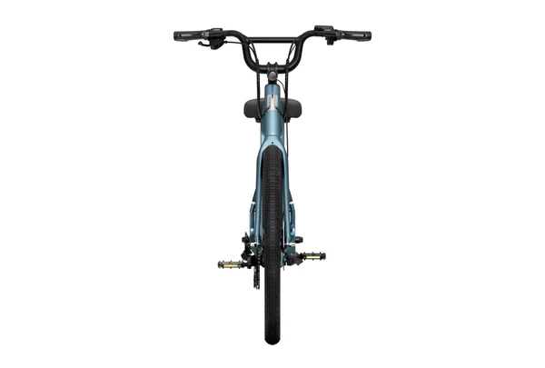 Aventon Pace 4 Side View Electric Bike Side profile of Aventon Pace 4 commuter electric bike with integrated battery