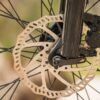 RadRover 6 Plus Front Brake Rotor Front hydraulic brake rotor on the RadRover 6 Plus electric bike