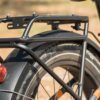 RadRover 6 Plus Rear Rack Integrated rear cargo rack on the RadRover 6 Plus electric bike