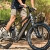 RadRover 6 Plus Riding Experience Rider enjoying the RadRover 6 Plus electric bike on a scenic trail