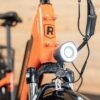 Front LED lighting system on the RadCity 5 Plus Step-Thru commuter e-bike