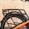 Integrated rear cargo rack on the RadCity 5 Plus Step-Thru electric bike