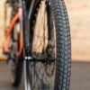 Puncture-resistant tire tread on the RadCity 5 Plus Step-Thru electric commuter bike