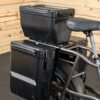 RadRunner 3 Plus utility electric bike equipped with rear cargo storage boxes