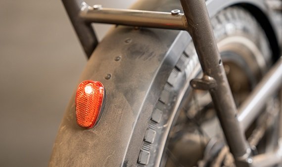 Rear view of the RadRunner 3 Plus utility eBike