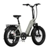 Left side profile of the Aventon Sinch.2.5 Sage folding electric bike