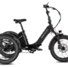 Lectric XP Trike electric tricycle with powerful motor, rear cargo basket, and long-range removable battery
