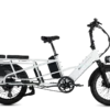 Side profile of the Lectric XPedition 2.0 electric cargo bike