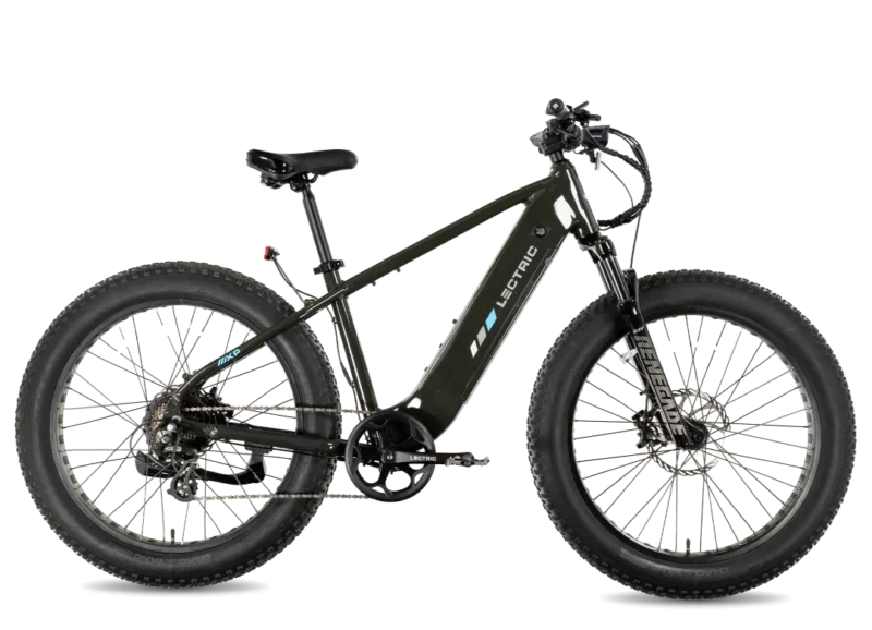Powerful rear hub motor on the Lectric XPeak 2.0 electric mountain bike