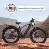 Lectric XPeak 2.0 electric bike climbing a mountain trail