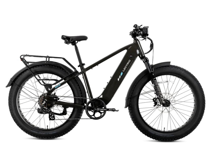 Lectric XPeak 2.0 electric mountain bike with fat tires and front suspension