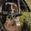 Hydraulic disc brakes on the Lectric XPeak 2.0 electric mountain bike