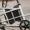 Optional dual battery system on the Lectric XPedition 2.0 electric bike