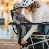 Comfort saddle on the Lectric XPedition 2.0 electric cargo bike