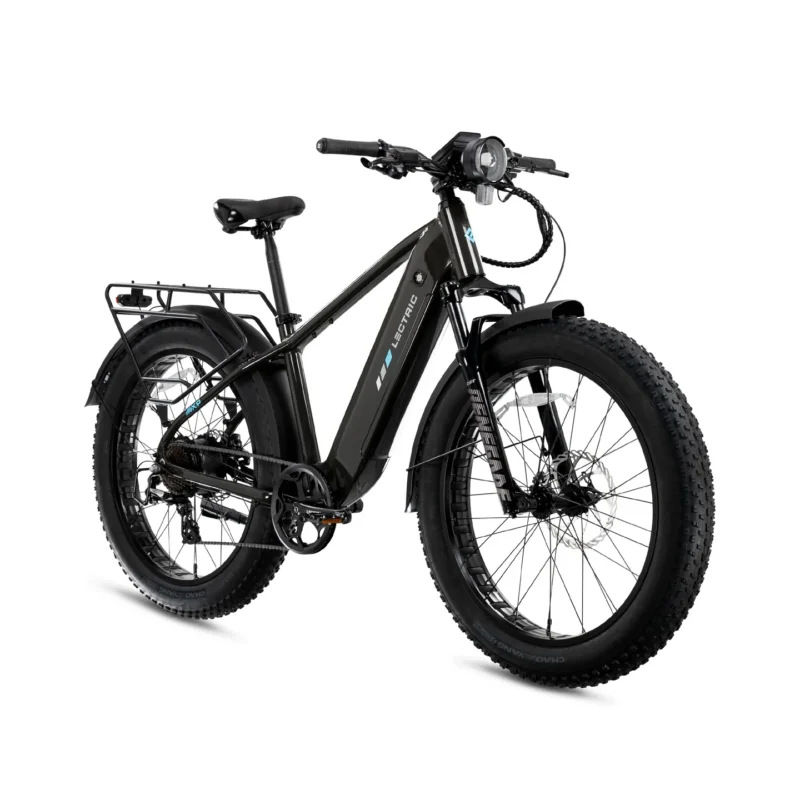Durable aluminum frame of the Lectric XPeak 2.0 electric mountain bike