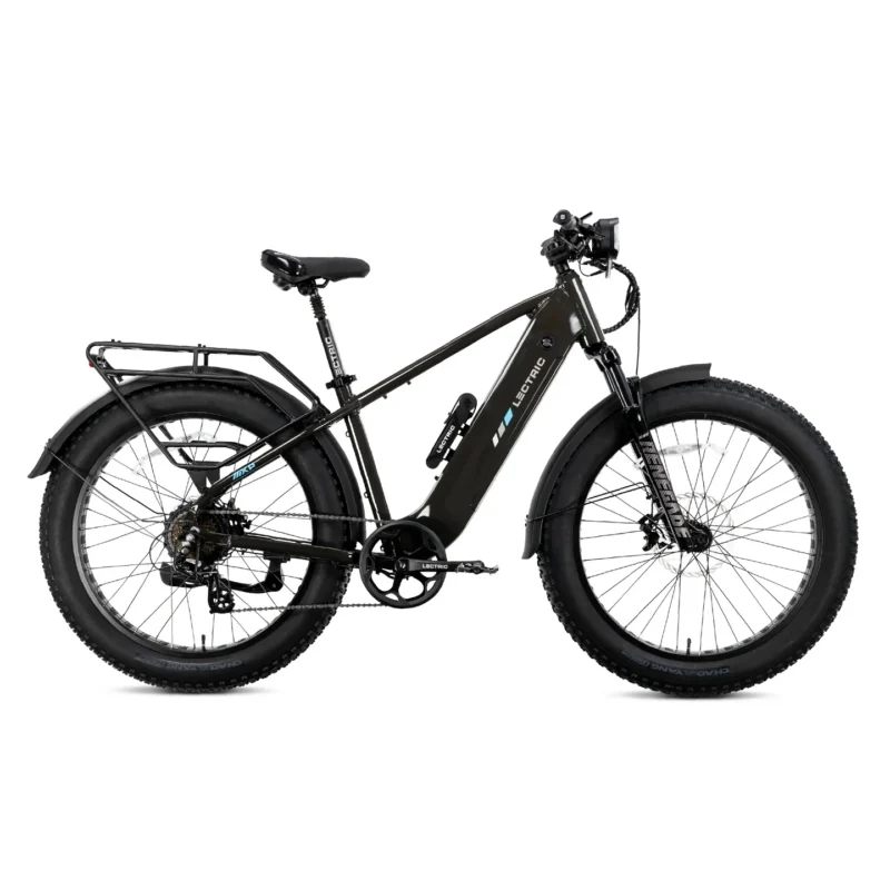 Lectric XPeak 2.0 riding on a mountain trail