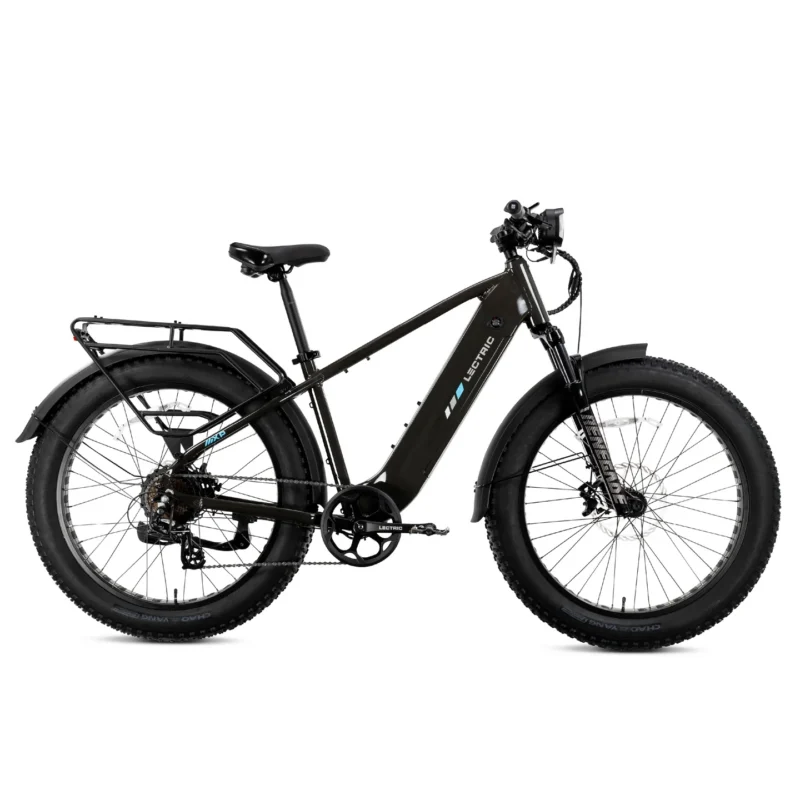 Removable long-range battery on the Lectric XPeak 2.0 electric bike