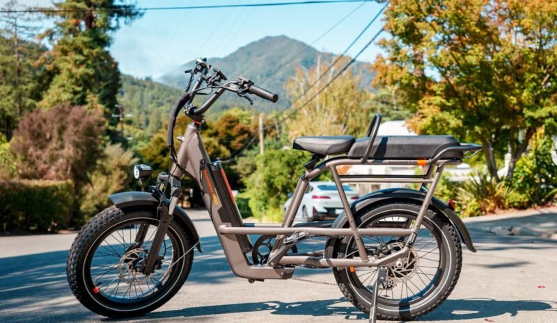 RadRunner 3 Plus commuter electric bike with removable battery, fat tires, and step-through frame