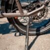Rear hydraulic disc brake system on the RadRunner 3 Plus electric cargo bike