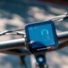 LCD display showing speed and battery information on the RadRunner 3 Plus electric bike