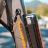 Front suspension and suspension seatpost on the RadRunner 3 Plus