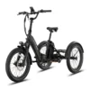 Step-through frame design on the Lectric XP Trike electric tricycle
