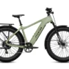 Left side profile of the Aventon Aventure.3 Matcha fat tire electric bike