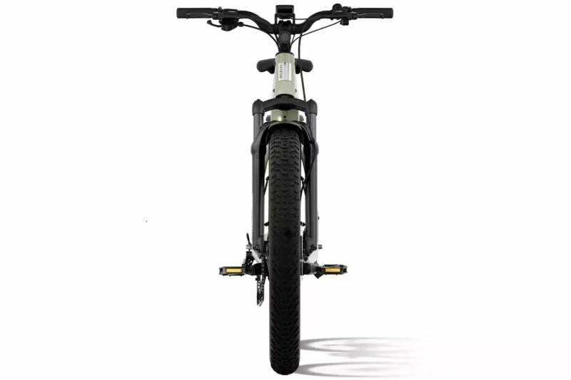 Rear view of the Aventon Aventure.3 fat tire eBike