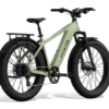 Rear view of the Aventon Aventure.3 Matcha fat tire electric bike