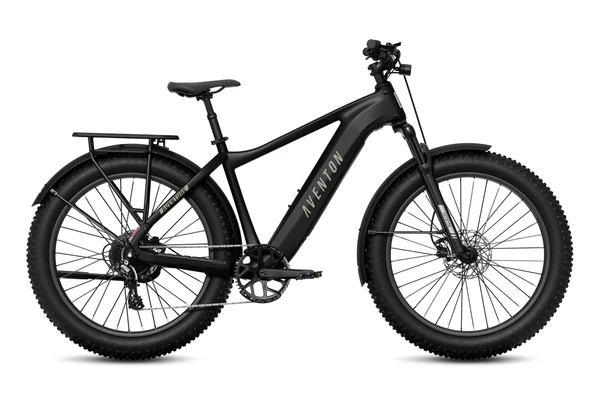 Aventon Aventure.3 Stealth premium fat tire electric bike side profile