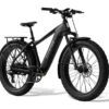 Front view of the Aventon Aventure.3 Stealth fat tire electric bike