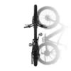 Top view of the Aventon Aventure.3 Stealth electric fat tire bike