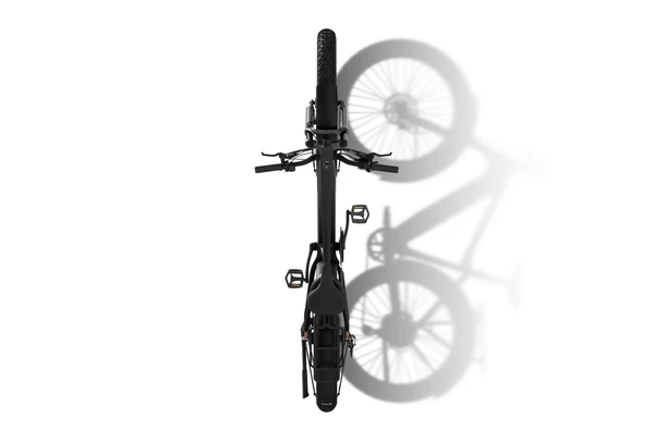Top view of the Aventon Aventure.3 Stealth electric fat tire bike
