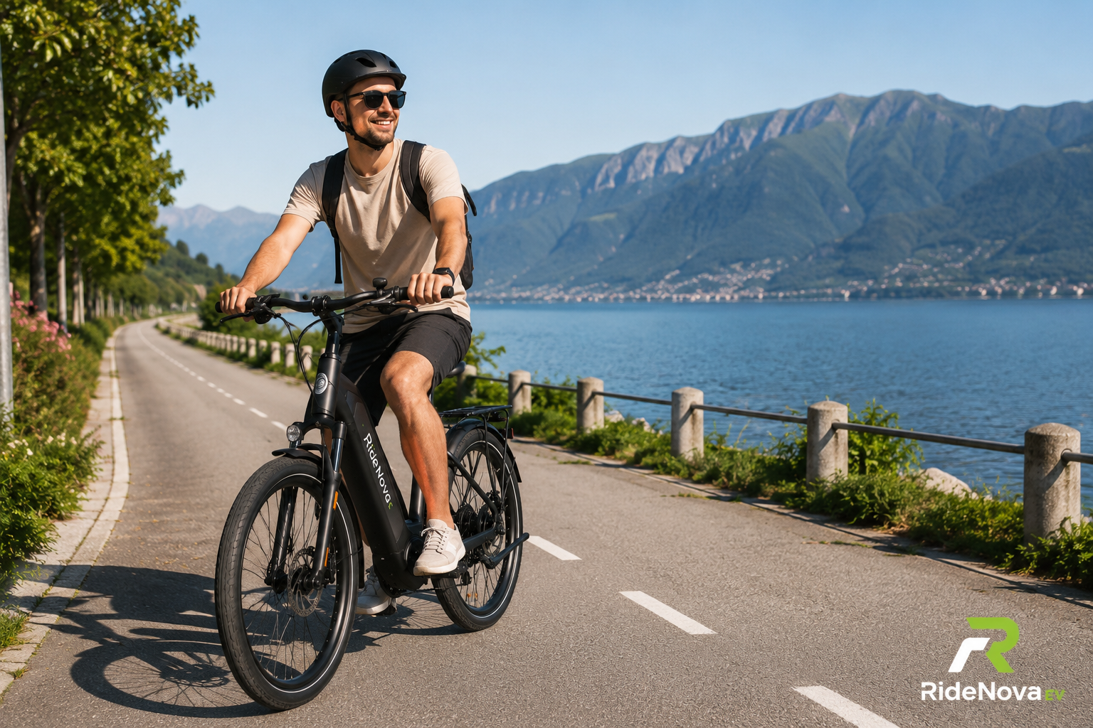 RideNova EV customers enjoying electric bikes