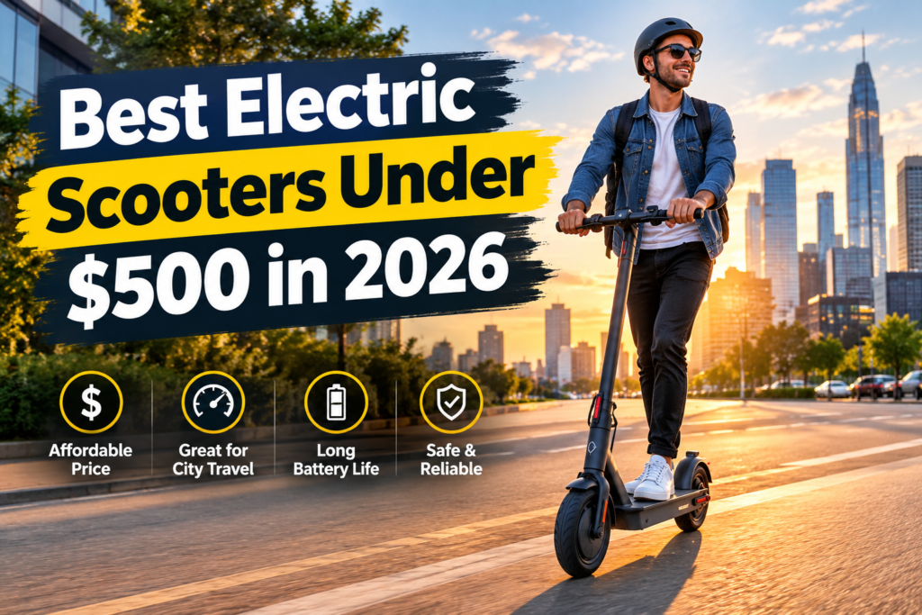 Best electric scooters under $500 in 2026