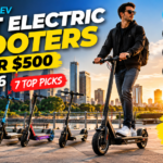 Best electric scooters under $500 in 2026 featuring seven top budget scooter picks, city commuting, speed, range, safety, and value.